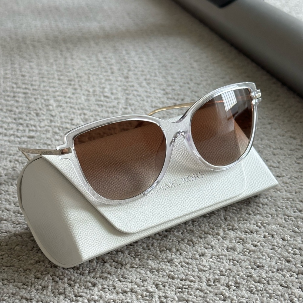 Michael Kors Clear Frame Sunglasses